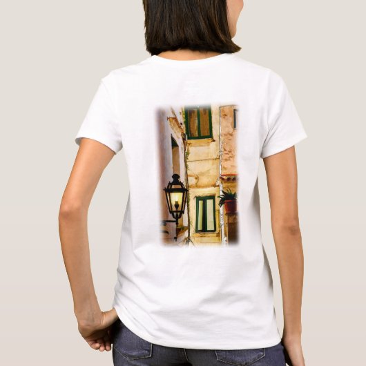 Amalfi-Hintergassen T-Shirt (Rückseite)