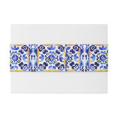 Amalfi - Hochzeit der Zitronen Einladungsbanderole (Rückseitenbeispiel)