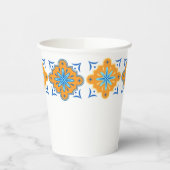 Amalfi-Inspirierte Papiertücher - mit und ohne Lei Pappbecher (Links)