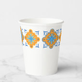 Amalfi-Inspirierte Papiertücher - mit und ohne Lei Pappbecher (Rechts)