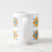 Amalfi Inspirierter Cup - Klein Jumbo-Tasse (Rückseite)