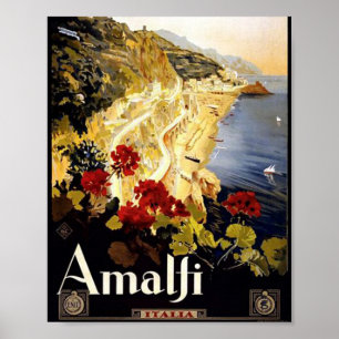 Amalfi Italia Poster