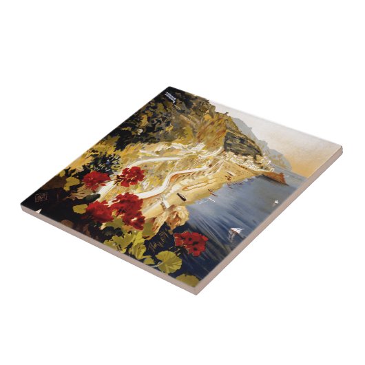 Amalfi, Italien Fliese (Seite)