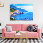 Amalfi Italien Foto Art Leinwanddruck (Insitu (Wohnzimmer))