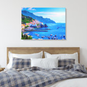 Amalfi Italien Foto Art Leinwanddruck (Insitu (Schlafzimmer))