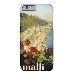Amalfi Italien Italia Vintage Poster wiederhergest Barely There iPhone 6 Hülle