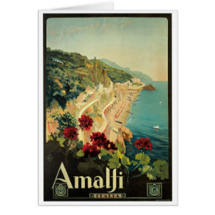 Amalfi Italien Italien Vintag