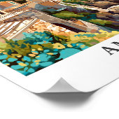 Amalfi Italien Kunst, Dichtung und Musik Poster (Ecke)