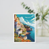 Amalfi Italien Kunstmuseum Postkarte (Stehend Vorderseite)