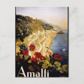 Amalfi, Italien Postkarte (Vorderseite)