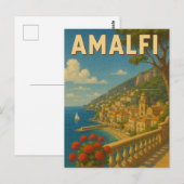 Amalfi Italien Postkarte (Vorne/Hinten)