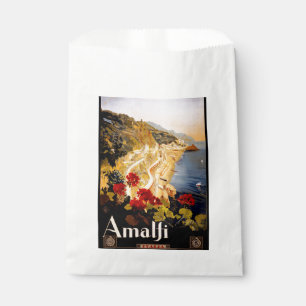 Amalfi Italien Reiseplaner Kunst Grafik Geschenktütchen