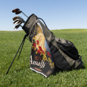 Amalfi Italien Reiseplaner Kunst Grafik Golfhandtuch (Gras)