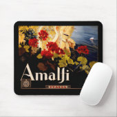 Amalfi Italien Reiseplaner Kunst Grafik Mousepad (Mit Mouse)