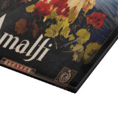 Amalfi Italien Reiseplaner Kunst Grafik Schneidebrett (Ecke)