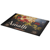 Amalfi Italien Reiseplaner Kunst Grafik Schneidebrett (Ecke)
