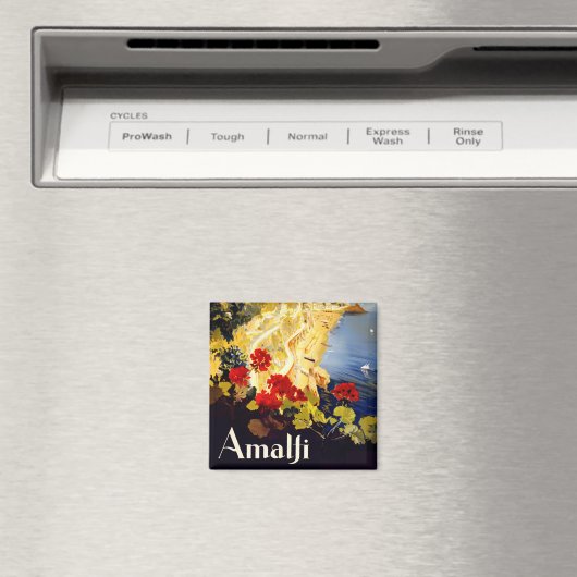 Amalfi Italien Vintage Magnet (In Situ (Geschirrspüler))