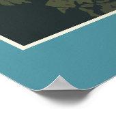 Amalfi Italienische Küste Poster (Ecke)