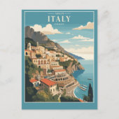 Amalfi Italienische Küste Postkarte (Vorderseite)