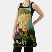 Amalfi Italienische Küste, Vintage Travel Poster I Schürze (InSitu)