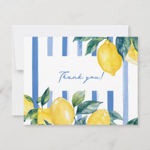 Amalfi Italienische Lemons Danke Karte
