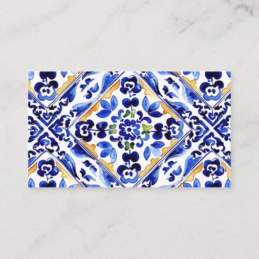 Amalfi Italienische Vase Zitronen Windelpreisraffi Begleitkarte (Rückseite)