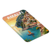 Amalfi Italy Magnet (Rechte Seite)
