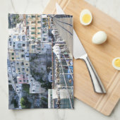 amalfi-italy-port-amalfi-coast-dito geschirrtuch (Viertel Falte)