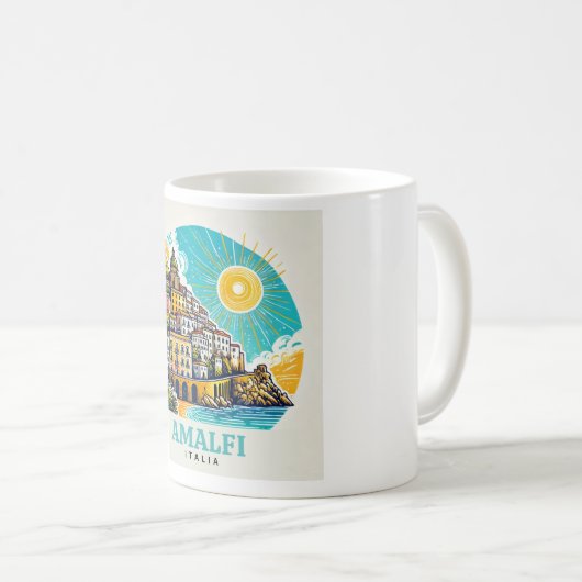Amalfi Kaffeetasse (VorderseiteRechts)