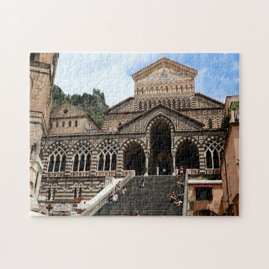 Amalfi Kathedrale, italienische Duomo Italien Land Puzzle (Horizontal)