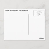 Amalfi-Kunstautokarte von Unterberger Postkarte (Rückseite)