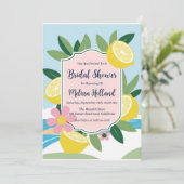 Amalfi Küste Braudusche Einladungen (Stehend Vorderseite)