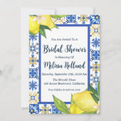 Amalfi Küste Braudusche Einladungen (Vorderseite)