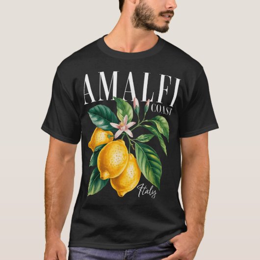 Amalfi Küste Frauen Männer Sorrento Italien T-Shirt (Vorderseite)