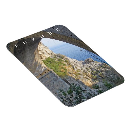 Amalfi Küste Furore Blick Kühlschrankmagnet Magnet (Rechte Seite)