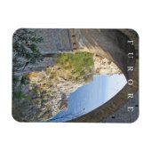 Amalfi Küste Furore Blick Kühlschrankmagnet Magnet (Horizontal)