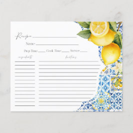 Amalfi Küste gemeinsam mit einem Rezept-Card-Braut