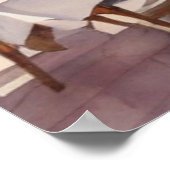 Amalfi Küste Italien Aquarellbilder | Poster (Ecke)