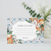 Amalfi Küste Italien Bücher für die Einladung von  (Stehend Vorderseite)