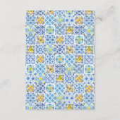 Amalfi Küste Italien Einladung für Windeln (Rückseite)