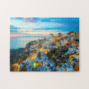 Amalfi Küste Italien gegen Rätsel Puzzle