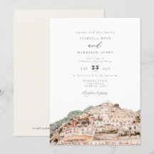 Amalfi Küste Italien Hochzeit der Skyline