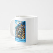 Amalfi Küste Italien Kaffeetasse (Vorderseite Links)