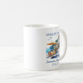 Amalfi Küste Italien Landschaftlich Sommer Kaffeetasse (VorderseiteRechts)