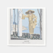 Amalfi Küste Italien Mode Serviette (Vorderseite)