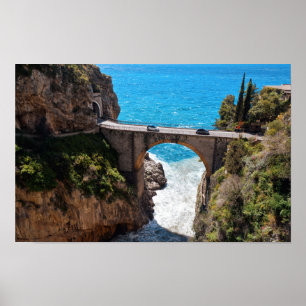 Amalfi-Küste Italien Poster