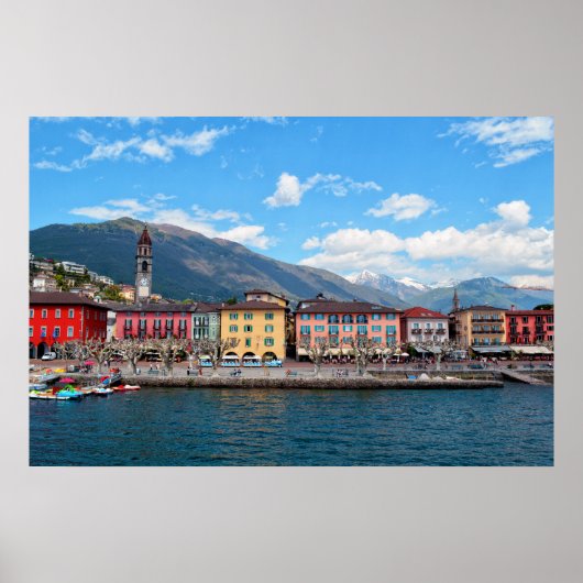 Amalfi Küste Italien Poster (Vorne)