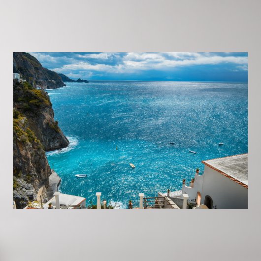Amalfi Küste Italien Poster (Vorne)