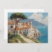 Amalfi Küste Italien Postkarte (Vorne/Hinten)