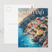 Amalfi-Küste Italien Postkarte (Vorne/Hinten)